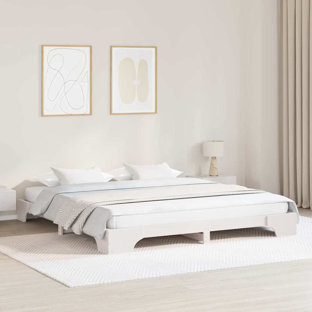 Estrutura da cama branco 180 x 200 cm