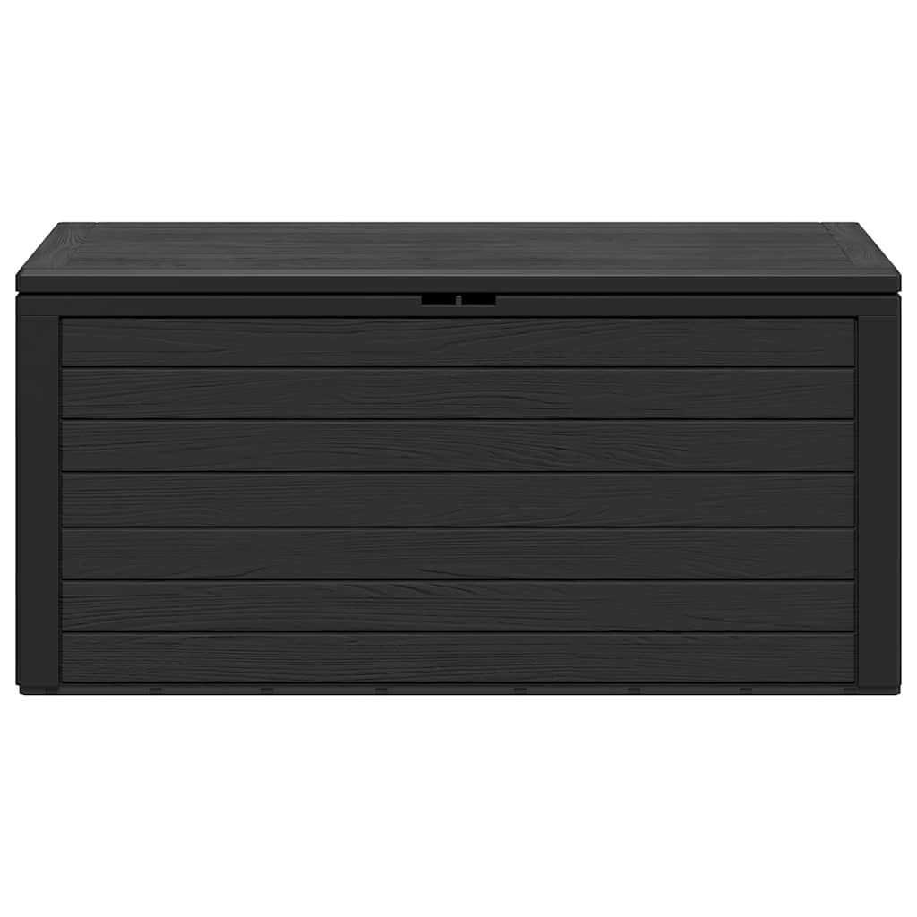 Caixa de arrumação para jardim 116x44x55 cm antracite