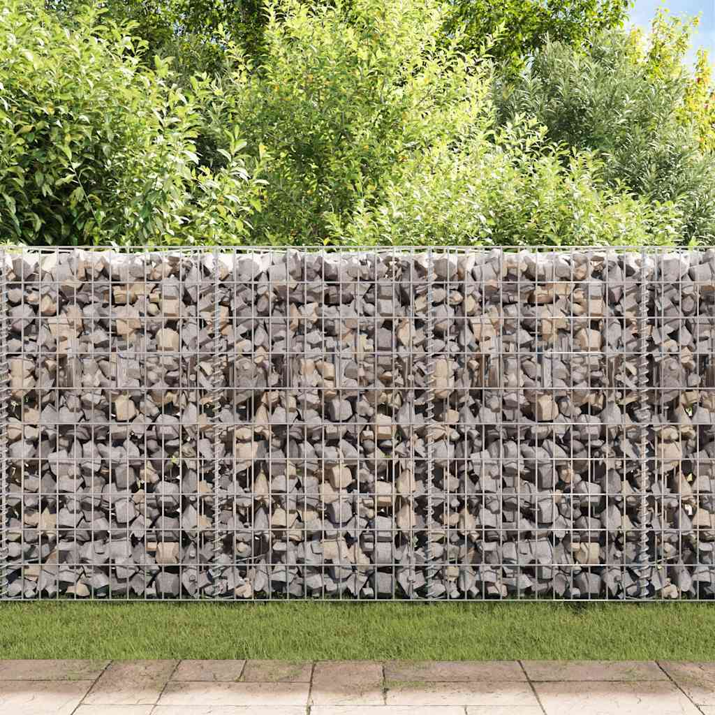 Cesto gabião aço galvanizado 120x30x100 cm