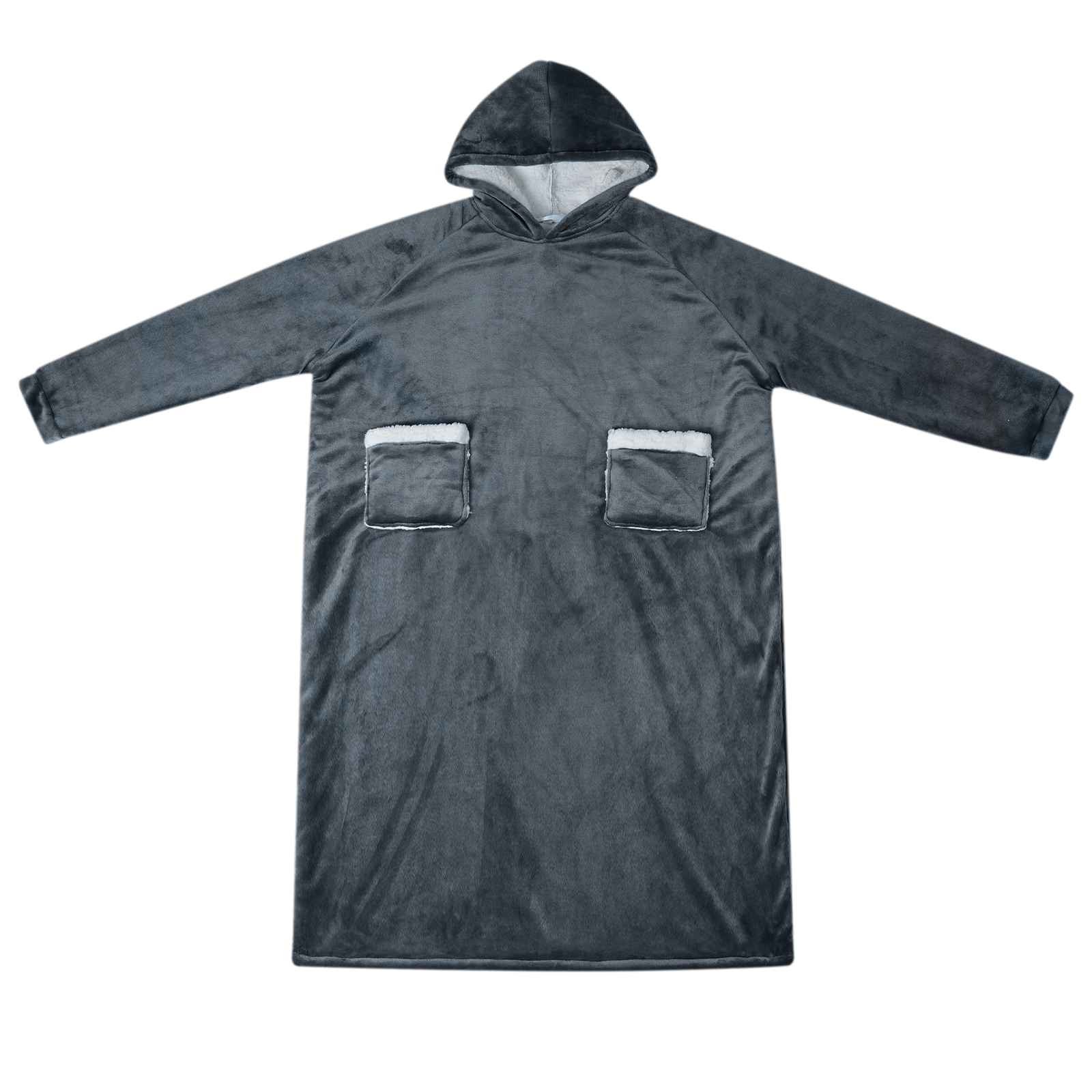 Sweatshirt manta azul marinho l fleece e flanela