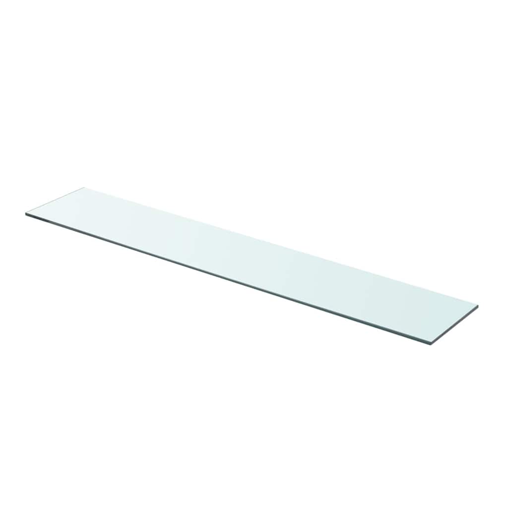 Prateleiras 2 pcs 90x15 cm vidro transparente