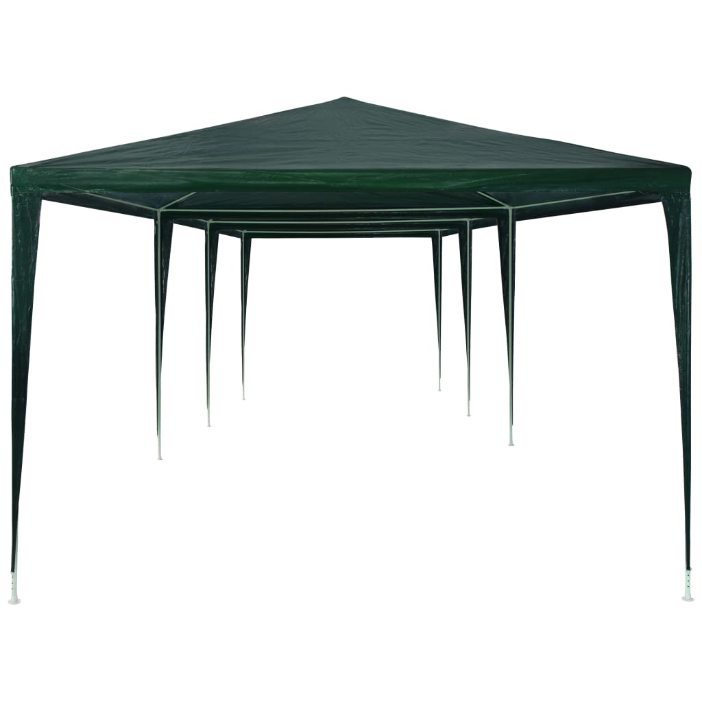 Tenda para festas 3x9 m PE verde
