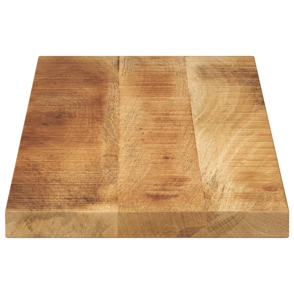 Tampo de mesa retangular 90x40x2,5 cm mangueira áspera maciça