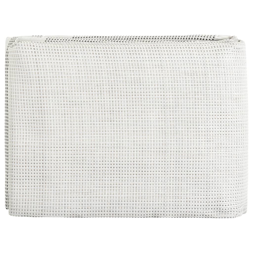 Tapete de campismo para tenda 300x250 cm cinzento