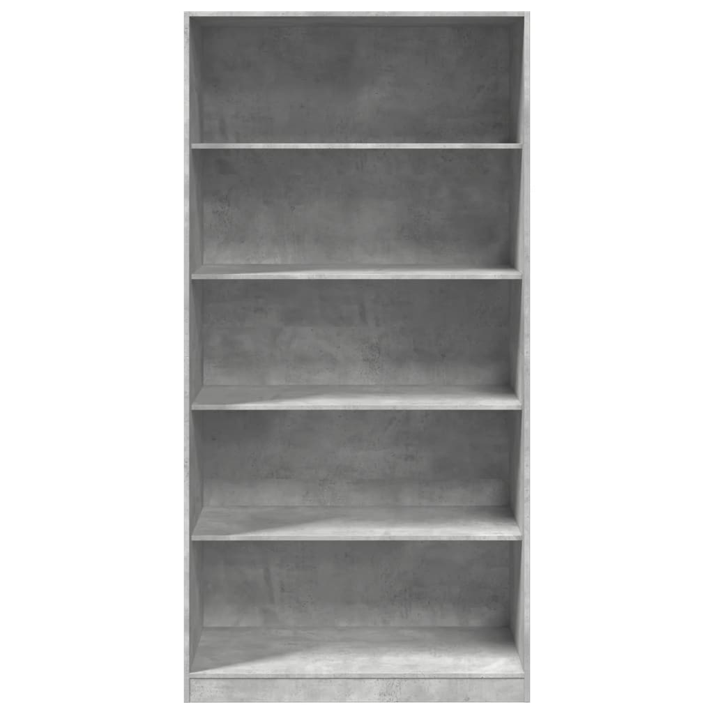 Roupeiro 100x50x200 cm derivados de madeira cinzento cimento