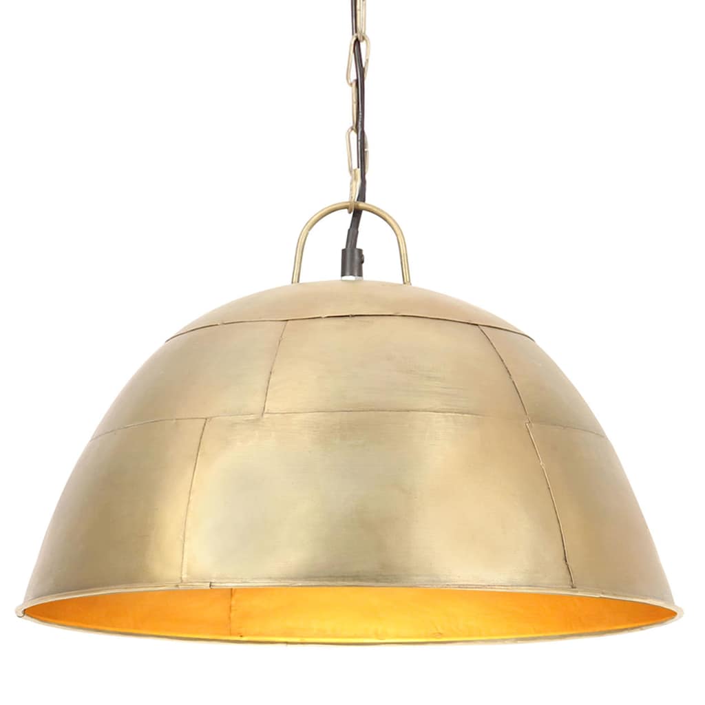 Candeeiro teto vintage indust. redondo 25 w 41 cm e27 bronze