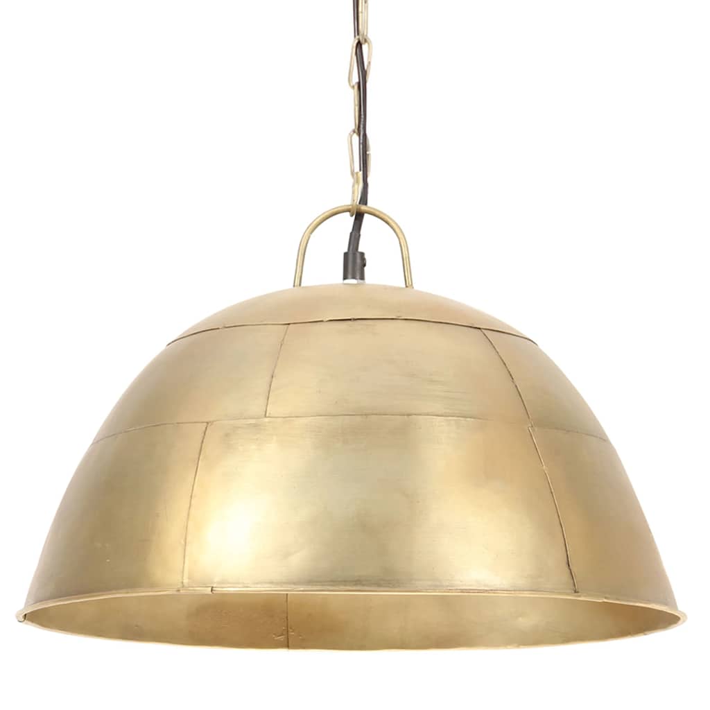 Candeeiro teto vintage indust. redondo 25 w 41 cm e27 bronze