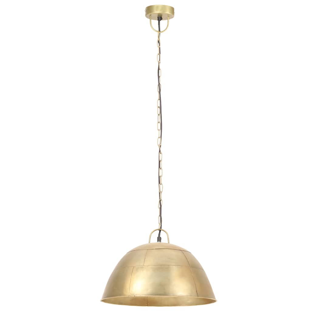 Candeeiro teto vintage indust. redondo 25 w 41 cm e27 bronze