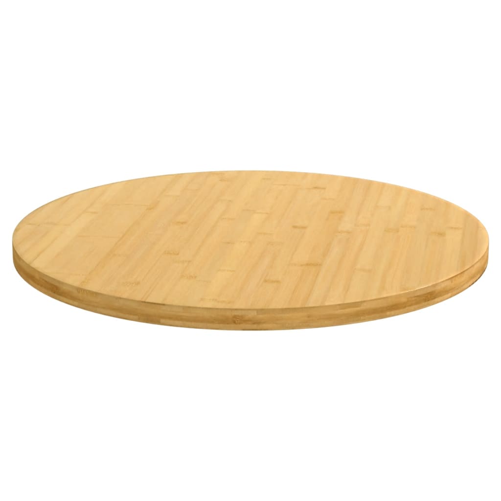 Tampo de mesa ø60x2,5 cm bambu