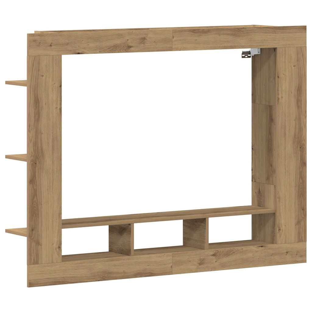 Gabinete para TV 152 x 22 x 113 cm carvalho artisiano