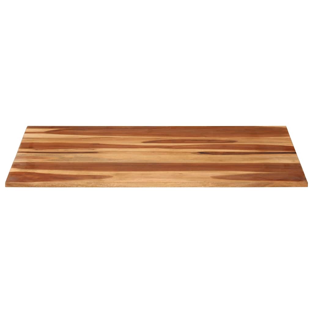Tampo de mesa madeira de acácia maciça 15-16 mm 70x80 cm