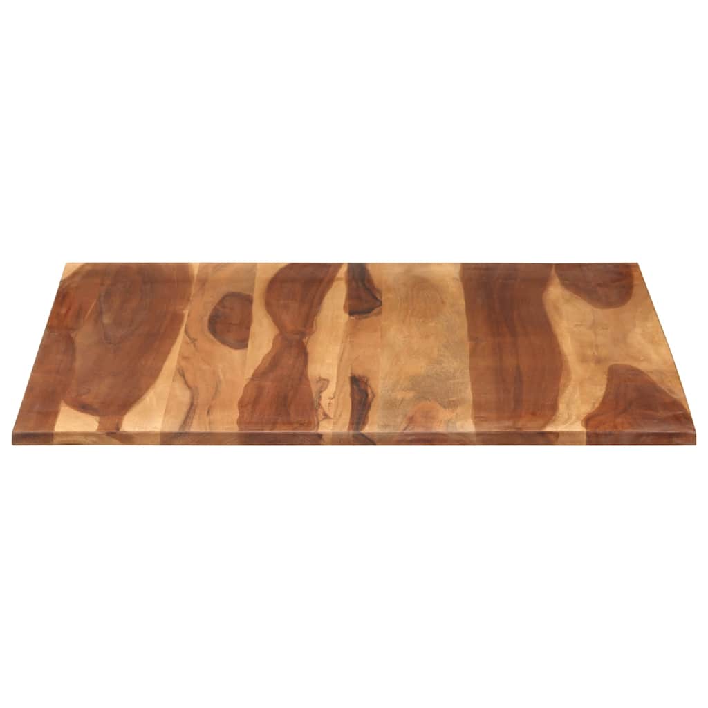 Tampo de mesa madeira de acácia maciça 15-16 mm 70x80 cm