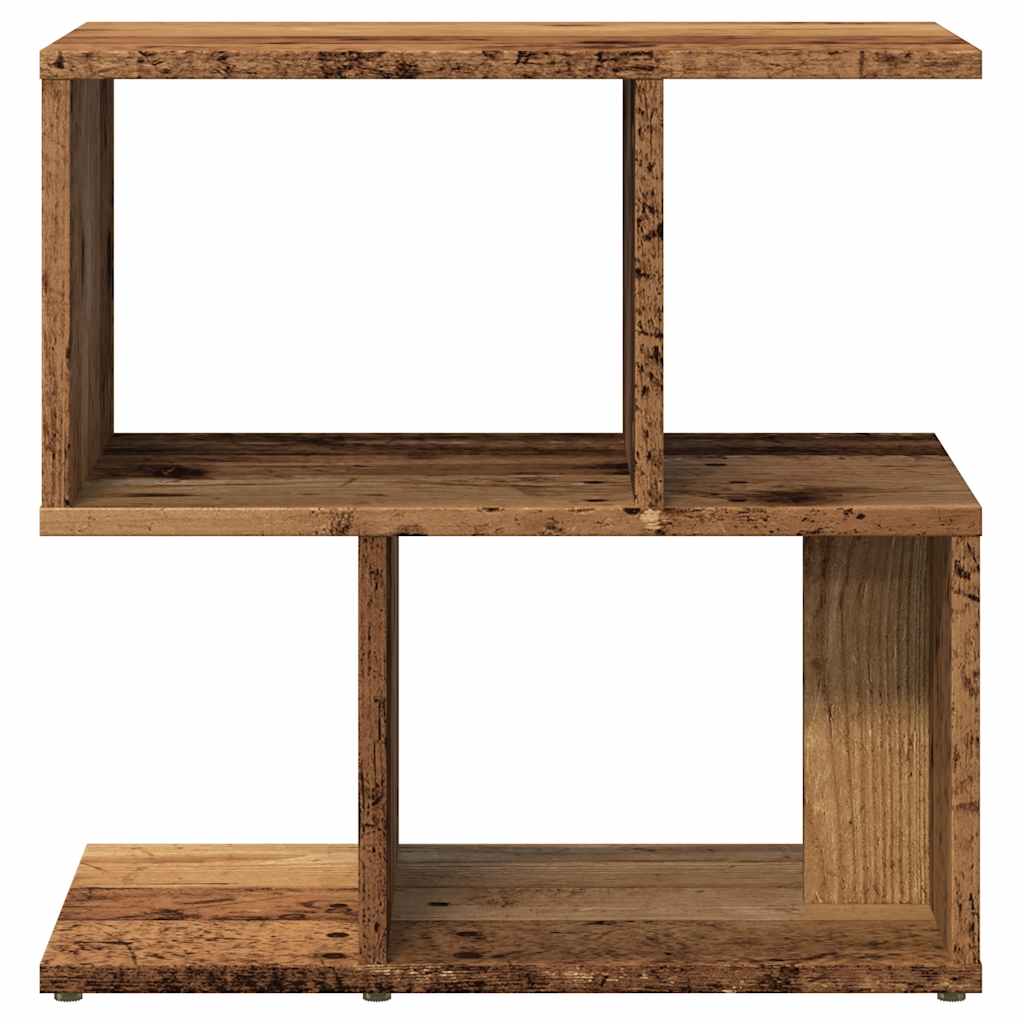 Mesa de cabeceira madeira velha 50x30x51,5cm madeira trabalhada