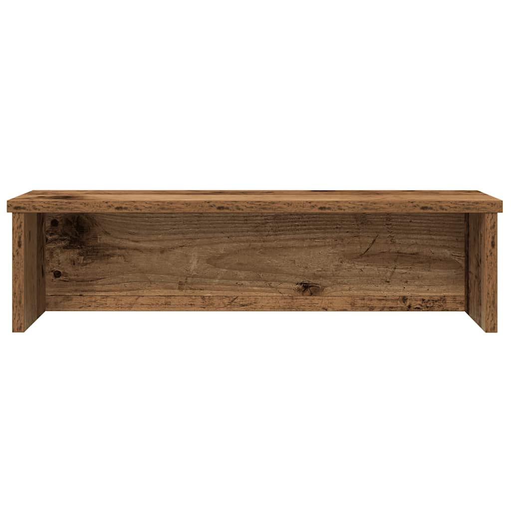Racks de cozinha empilhável 2 pcs madeira velha 50x15x16 cm