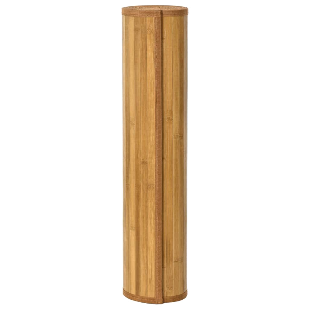 Tapete retangular 60x200 cm bambu cor natural