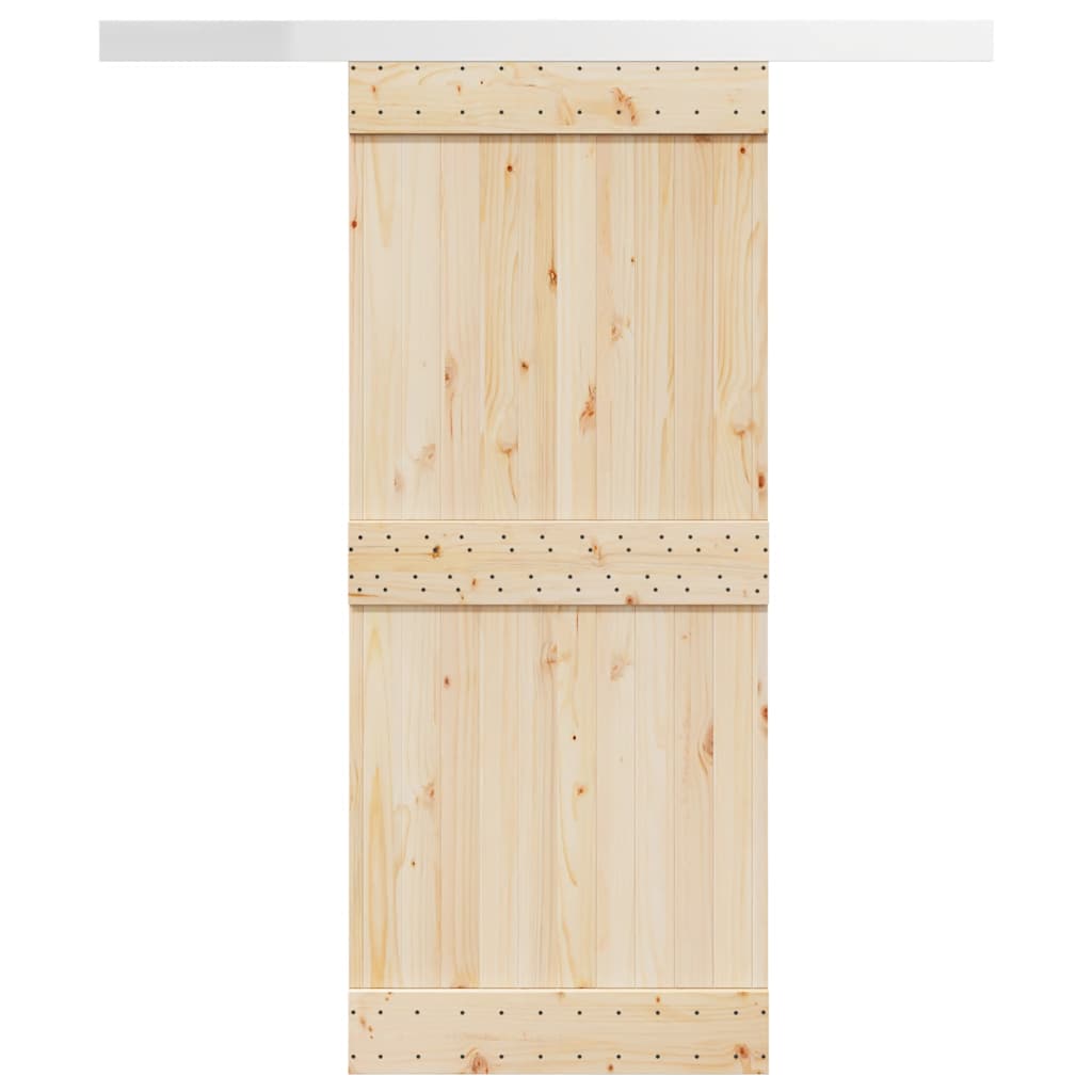 Kit de ferragens para porta de correr tira liga alumínio 183 cm