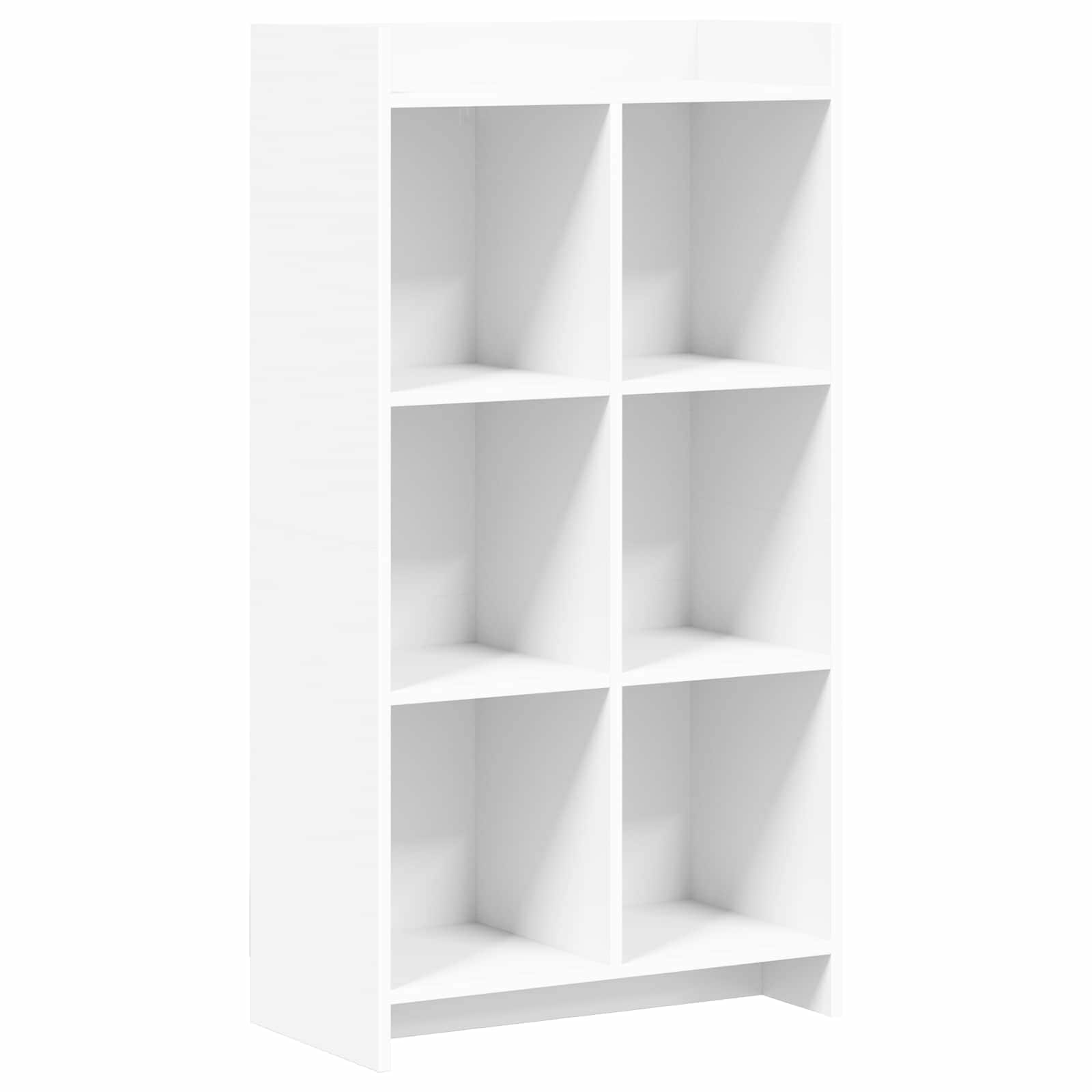 Estante branco 59 x 30 x 111 cm derivados de madeira