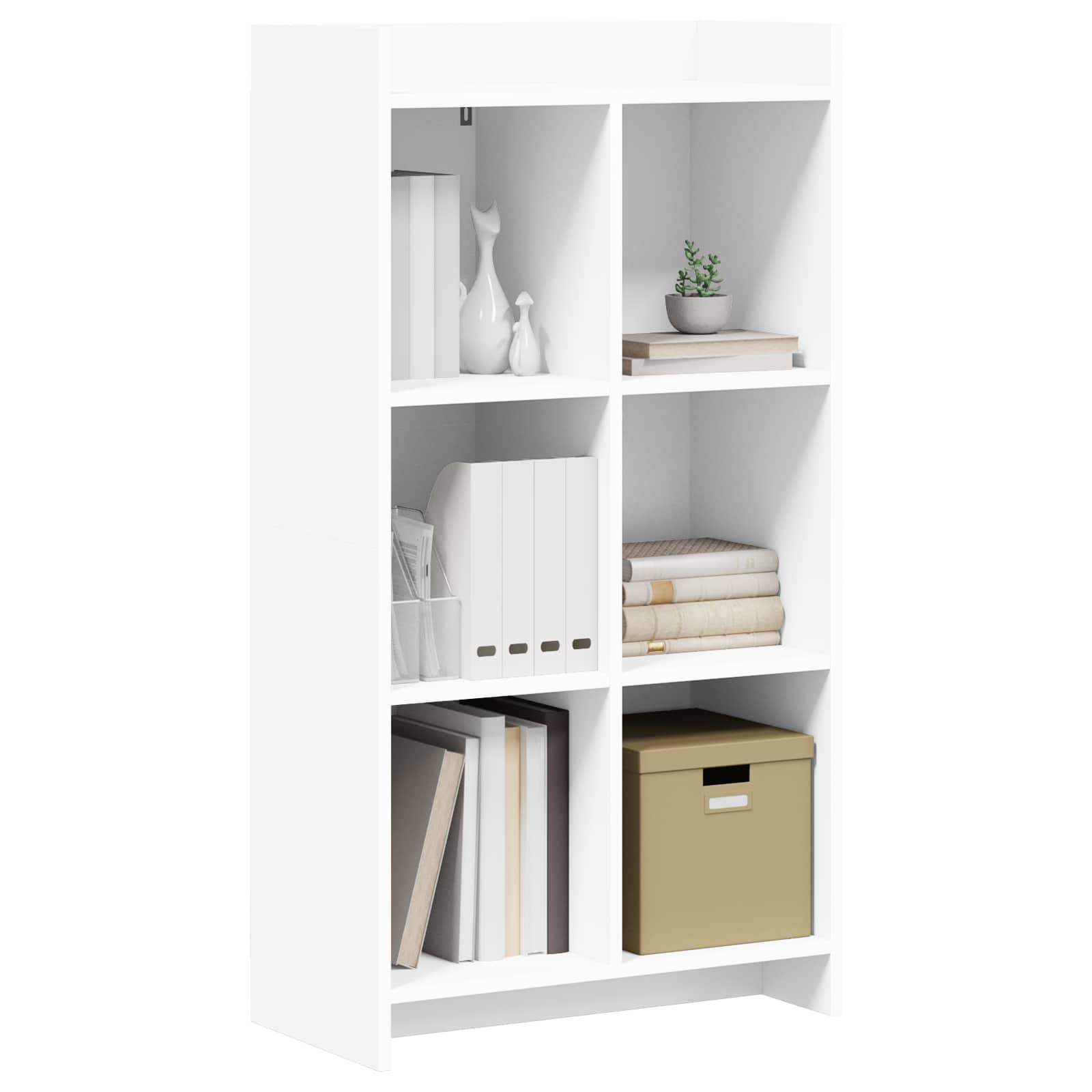 Estante branco 59 x 30 x 111 cm derivados de madeira