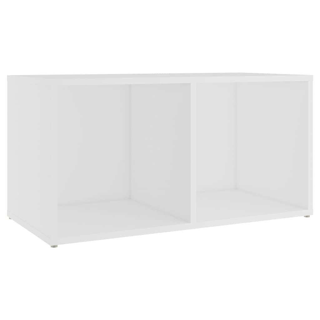 Móveis de TV 2 pcs 72x35x36,5 cm derivados de madeira branco