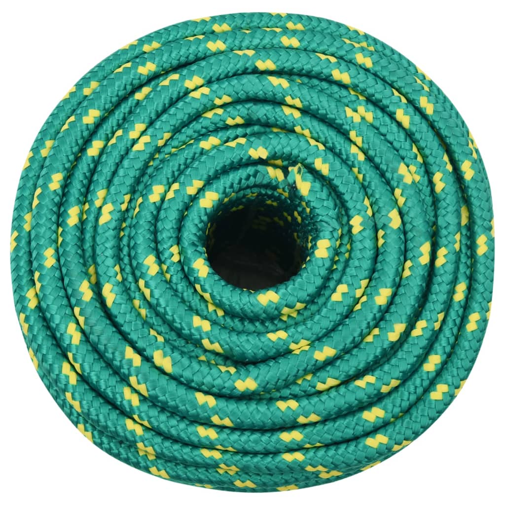 Corda de barco 14 mm 100 m polipropileno verde