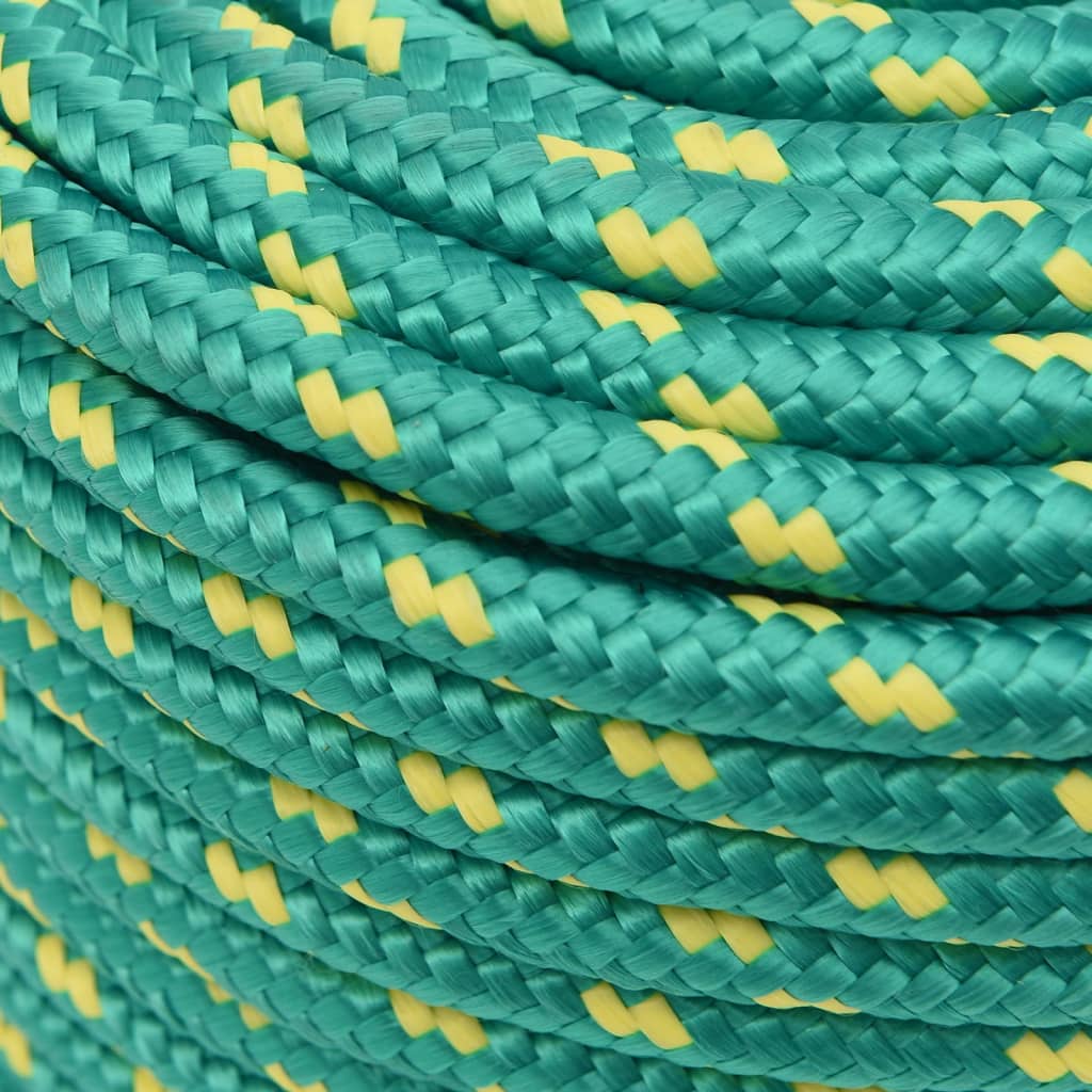 Corda de barco 14 mm 100 m polipropileno verde