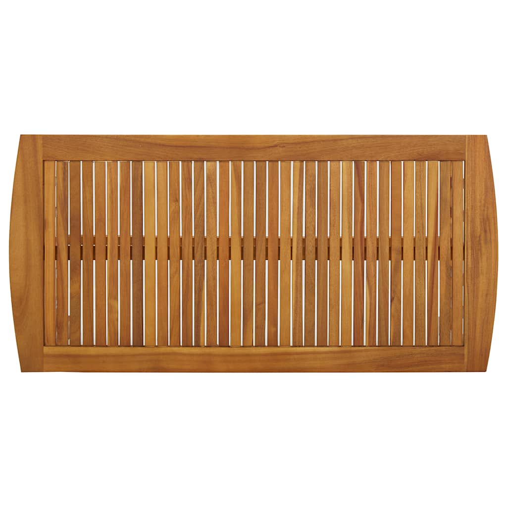 Mesa de centro 102x50x43 cm madeira de acácia maciça