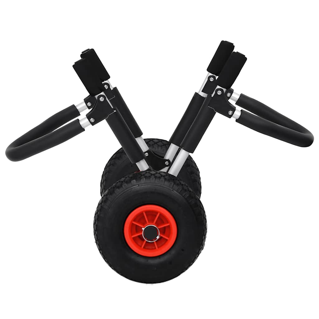 Carrinho de sup para 2 pranchas de surf dobrável 90 kg alumínio