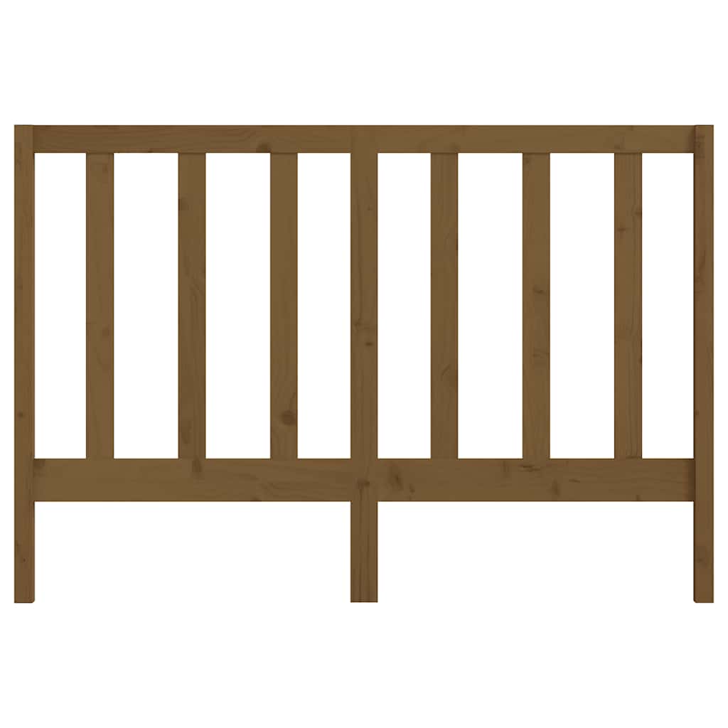 Cabeceira de cama 156x4x100 cm pinho maciço castanho mel