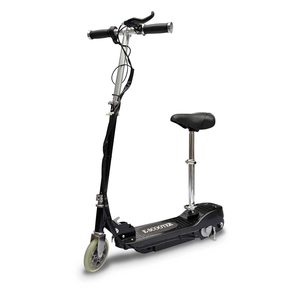 Trotinete/scooter elétrica com assento 120 w preto