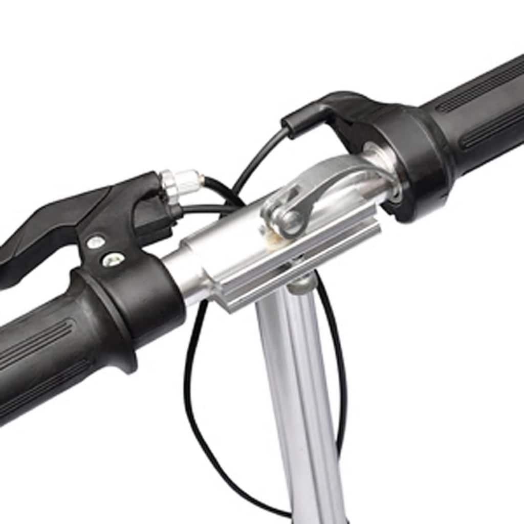 Trotinete/scooter elétrica com assento 120 w preto