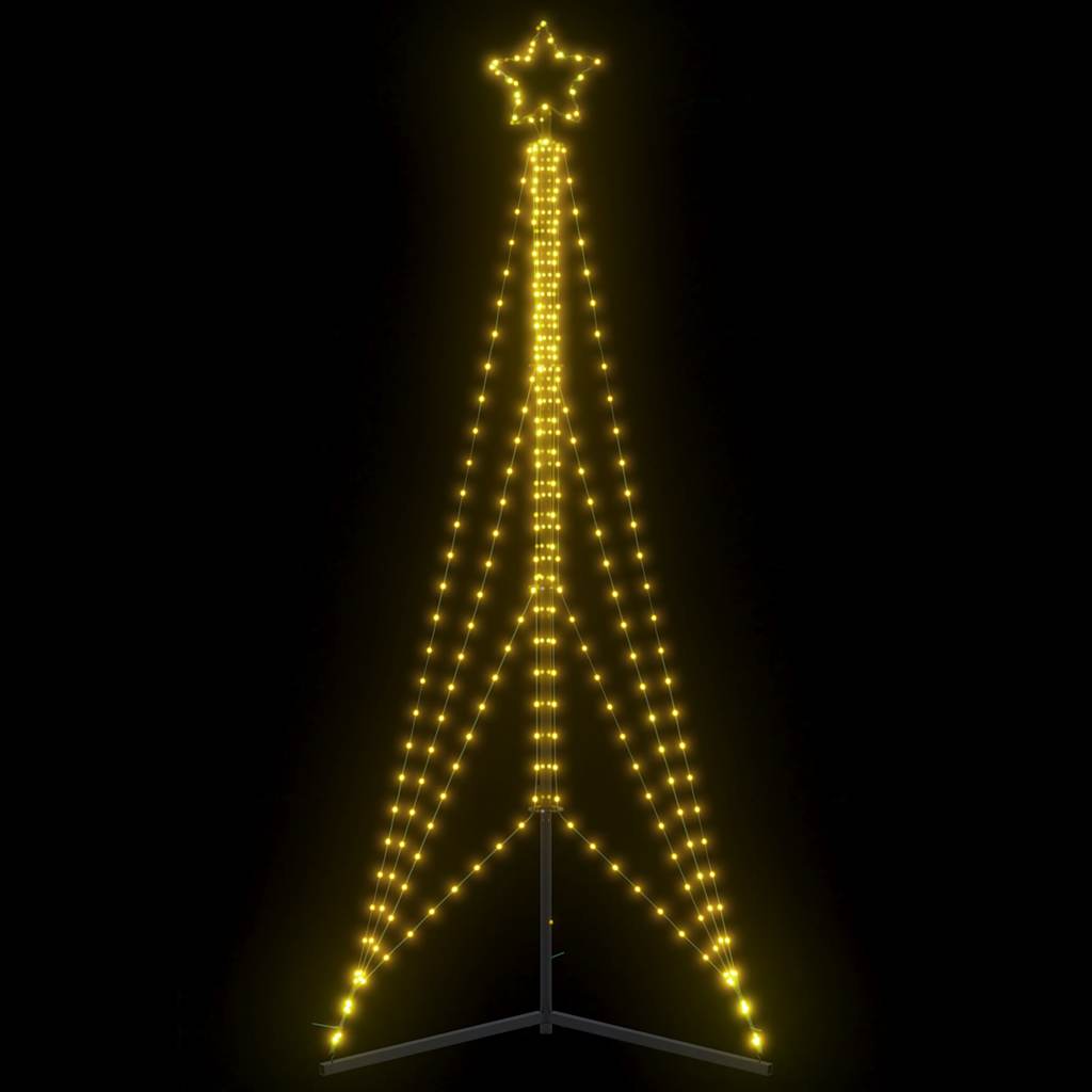 LED árvore de natal 483 leds branco quente 240 cm