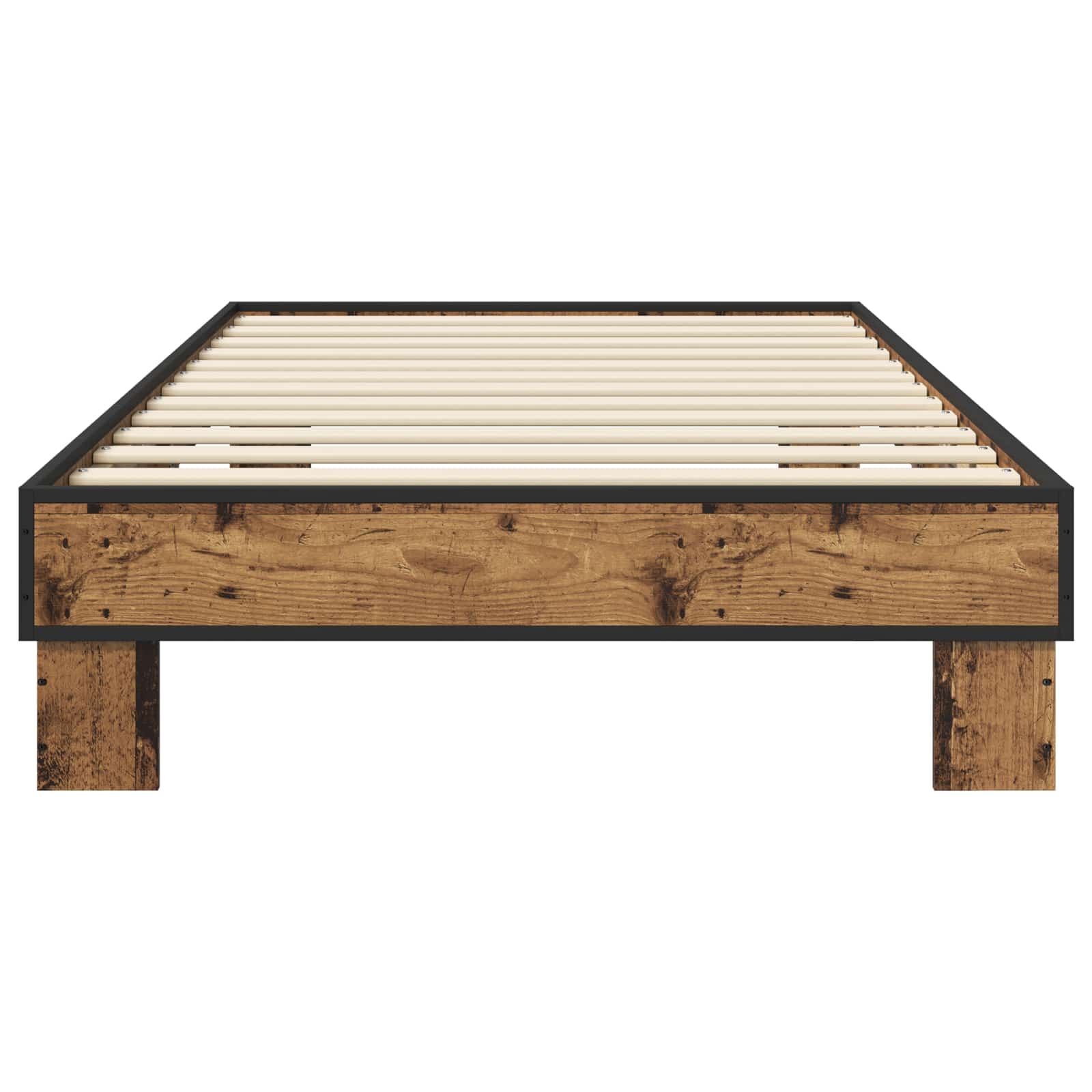 Estrutura da cama madeira antiga 80 x 200 cm