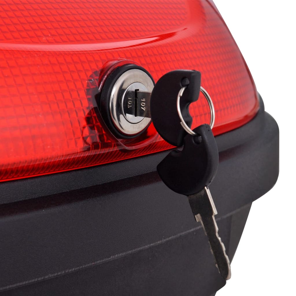 Caixa para motocicleta, para 2 capacetes, 72 l