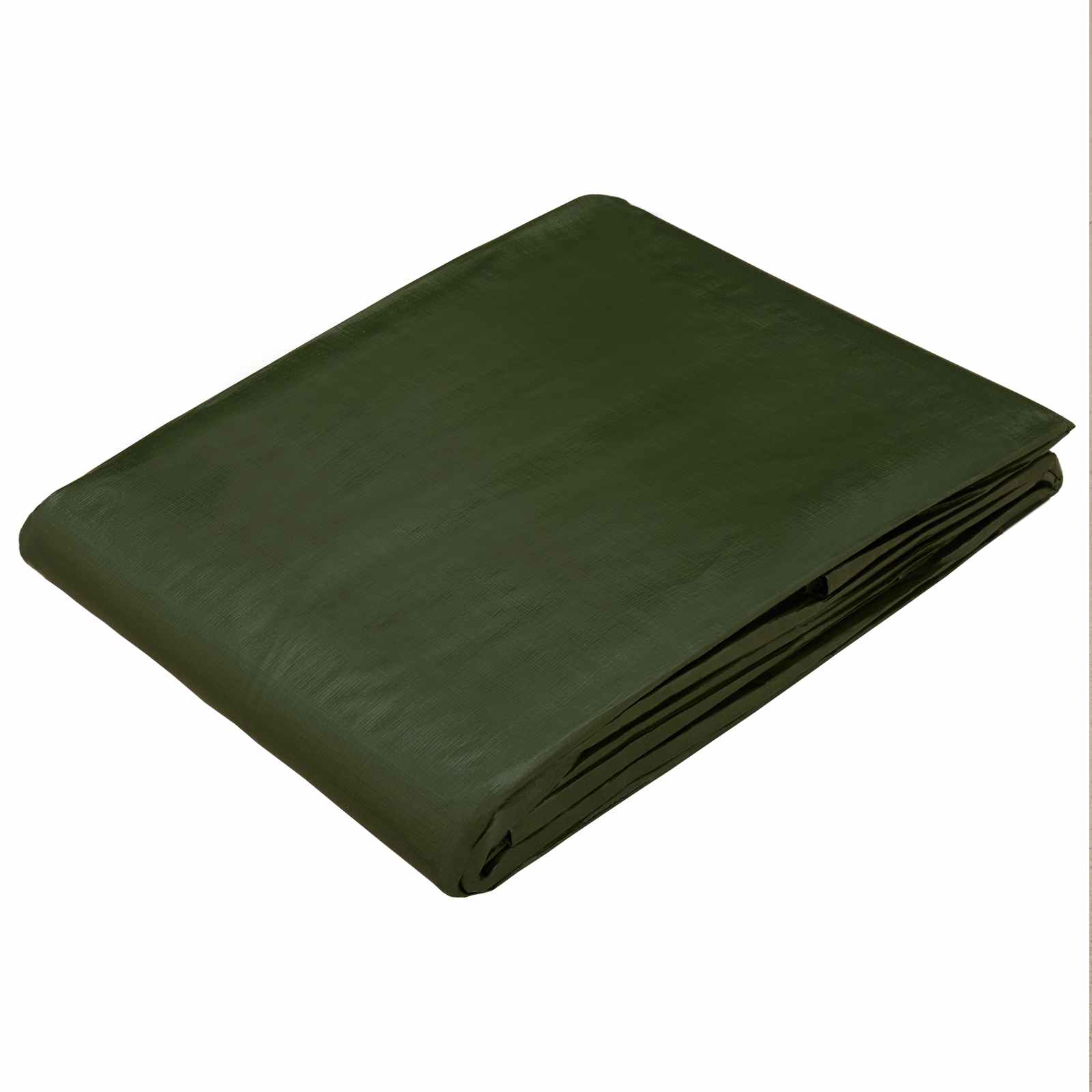Lona com olhais verde 6 x 10 m 180 gsm PE