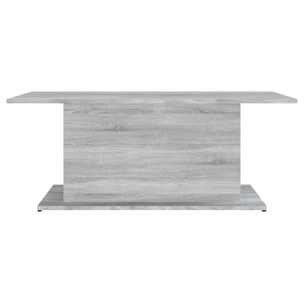 Mesa de centro 102x55,5x40 cm derivados de madeira cinza sonoma