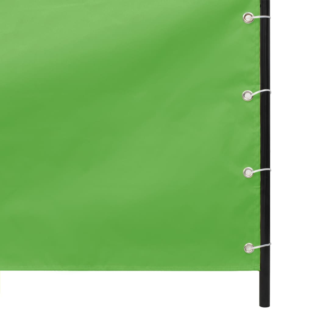Tela de varanda 140x240 cm tecido oxford verde-claro