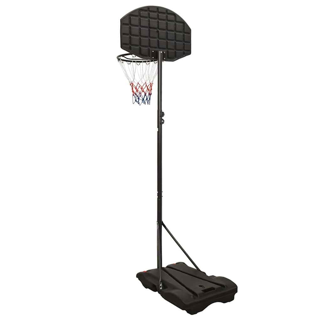 Tabela de basquetebol 216-250 cm polietileno preto