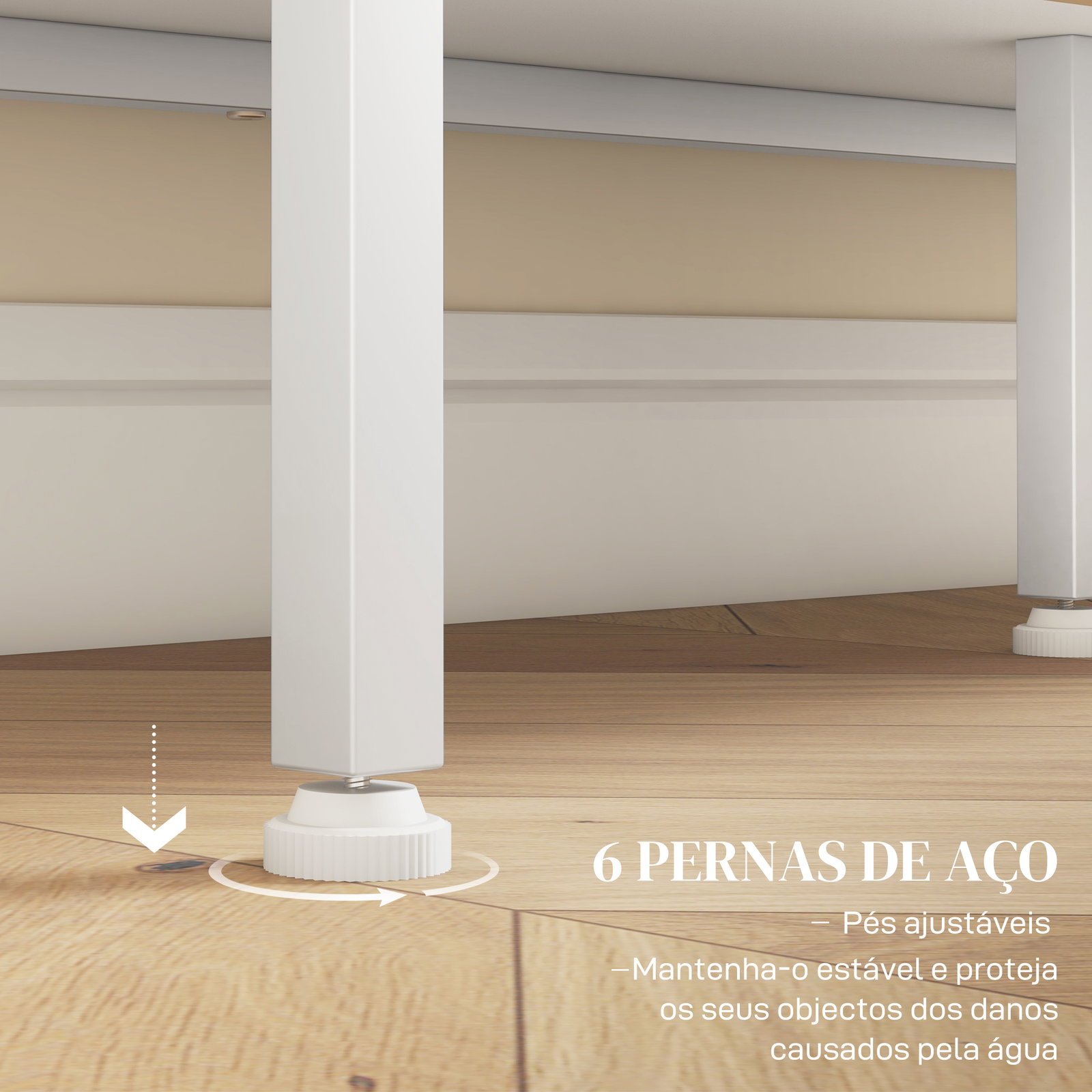 Aparador de cozinha com porta de malha 4 compartimentos abertos e estante ajustável para sala 120x37x81,5 cm branco