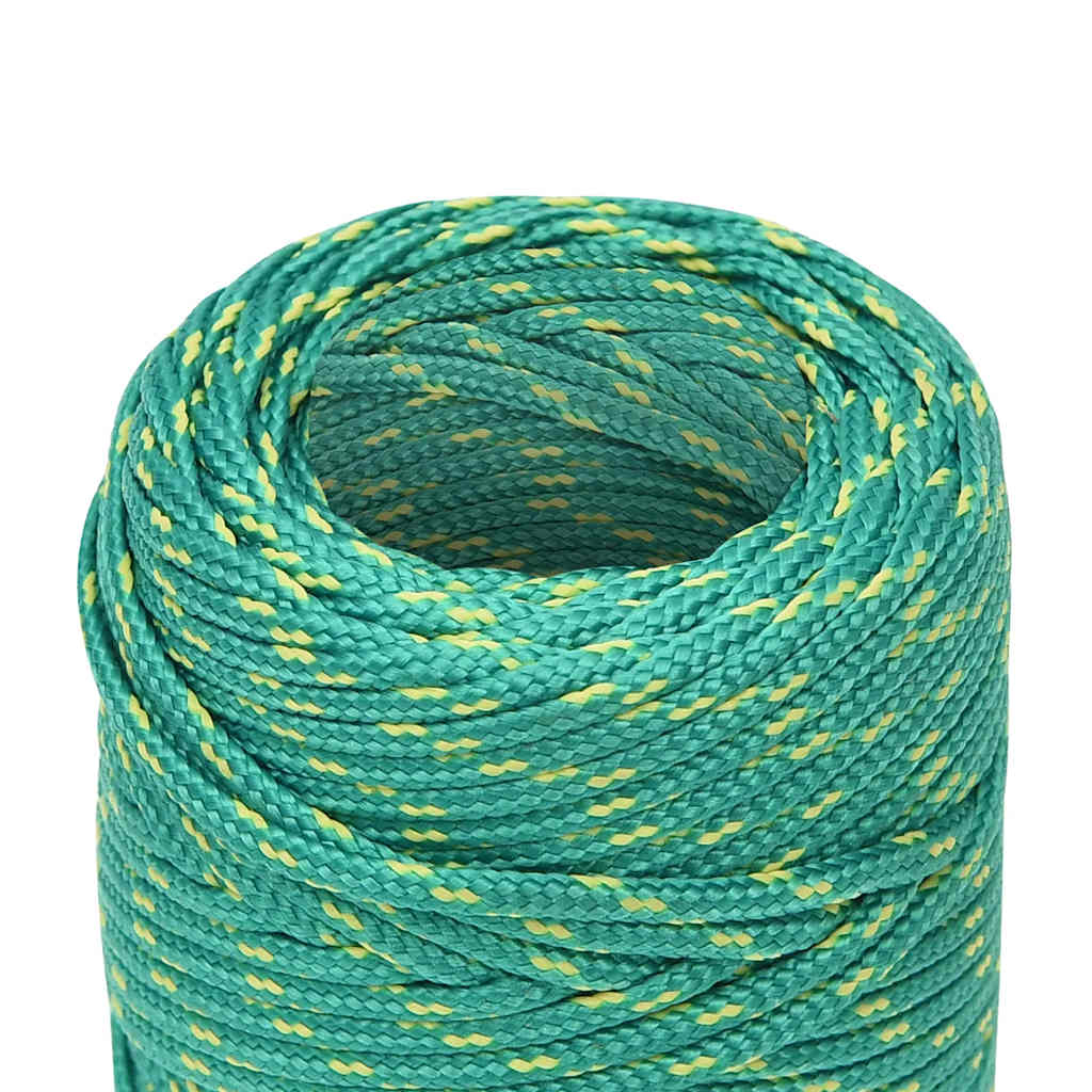 Corda de barco 2 mm 250 m polipropileno verde