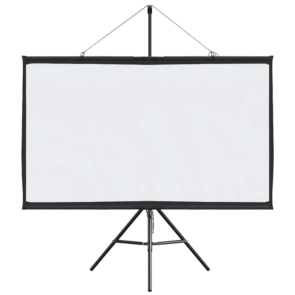 Tela de projeção com tripé 50 polegadas 16:9