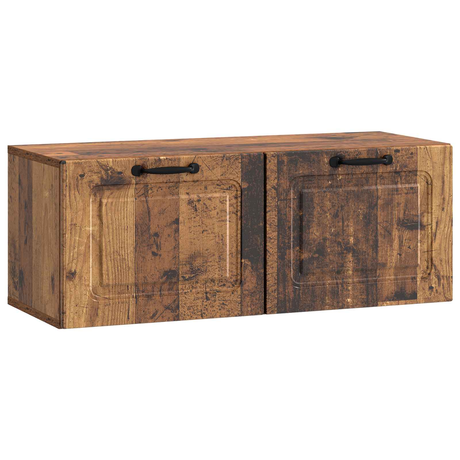 Gabinete de TV de parede madeira antiga 78,5 x 31 x 30 cm