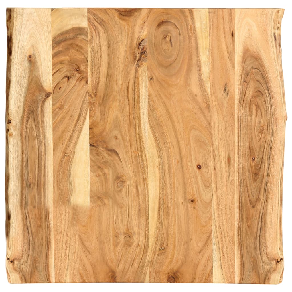 Tampo de mesa 58x(50-60)x2,5 cm madeira de acácia maciça