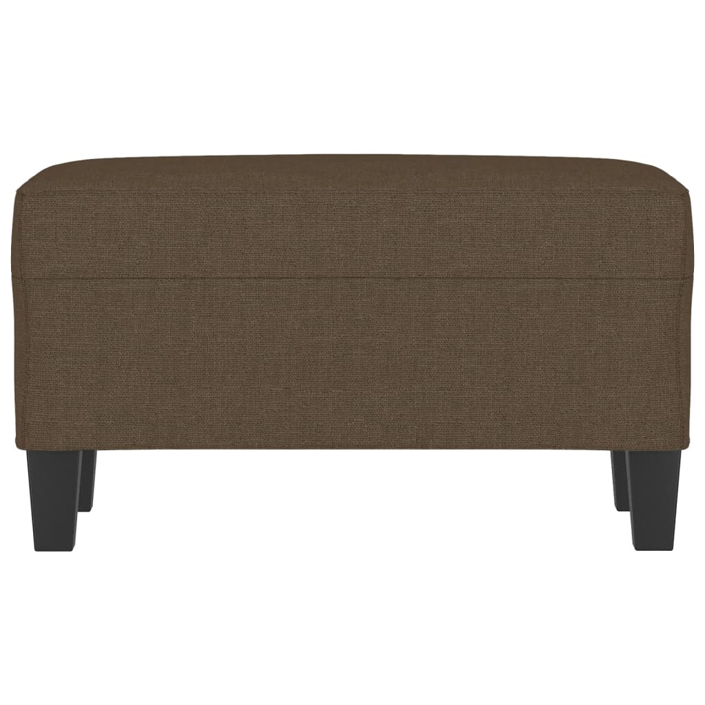 Banco 100x35x41 cm tecido castanho