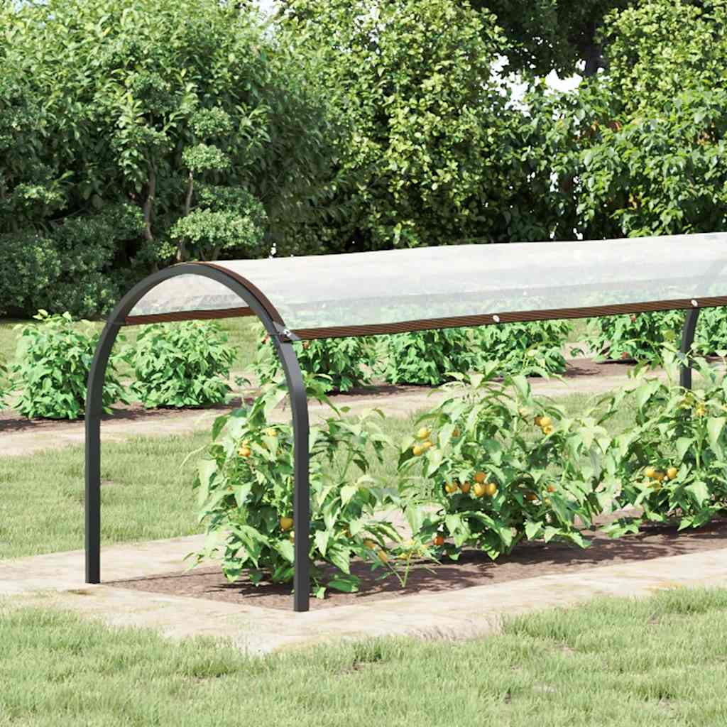 Encerado transparente com ilhós 1x8 m polietileno