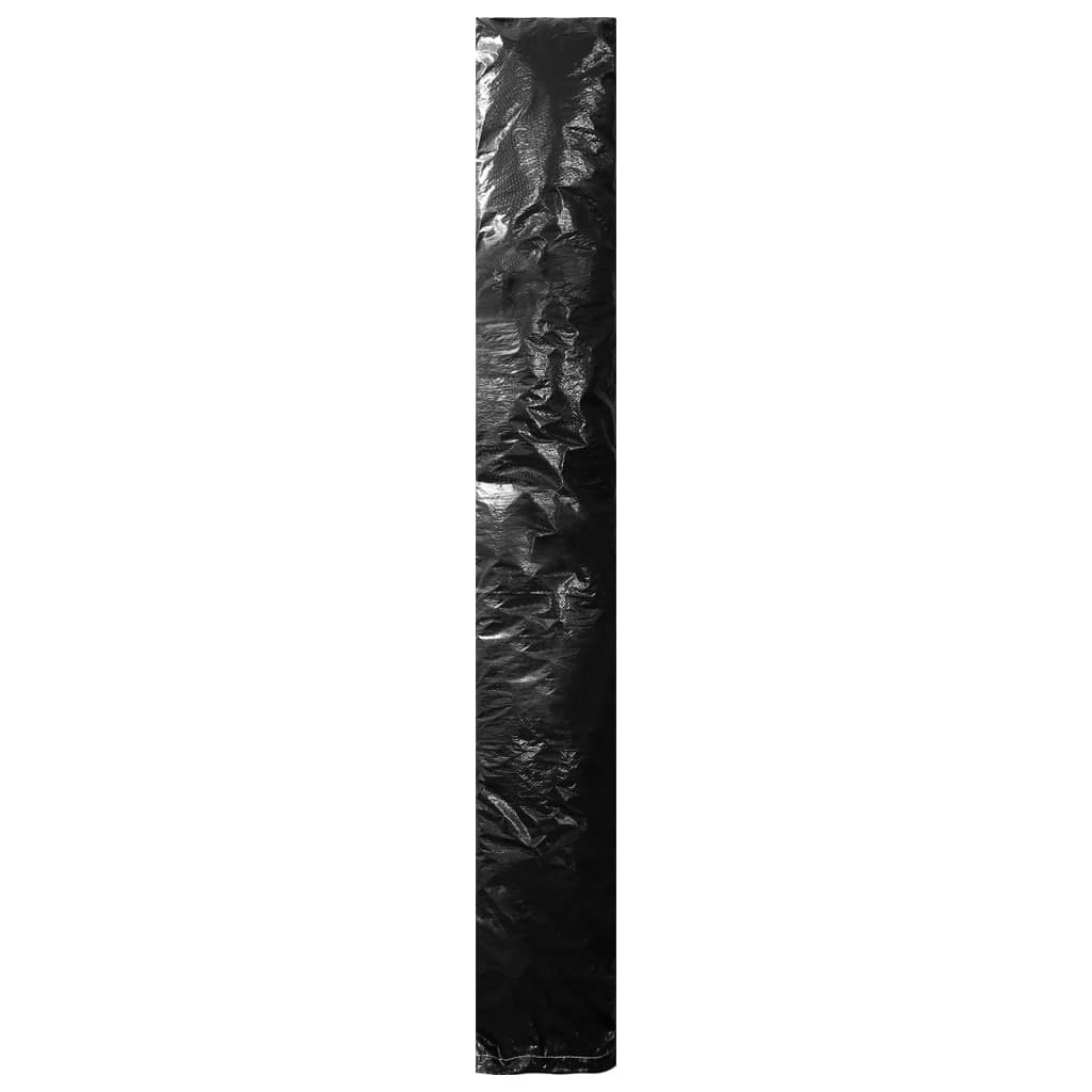 Capas para guarda-sol 2 pcs com fecho de correr PE 250 cm