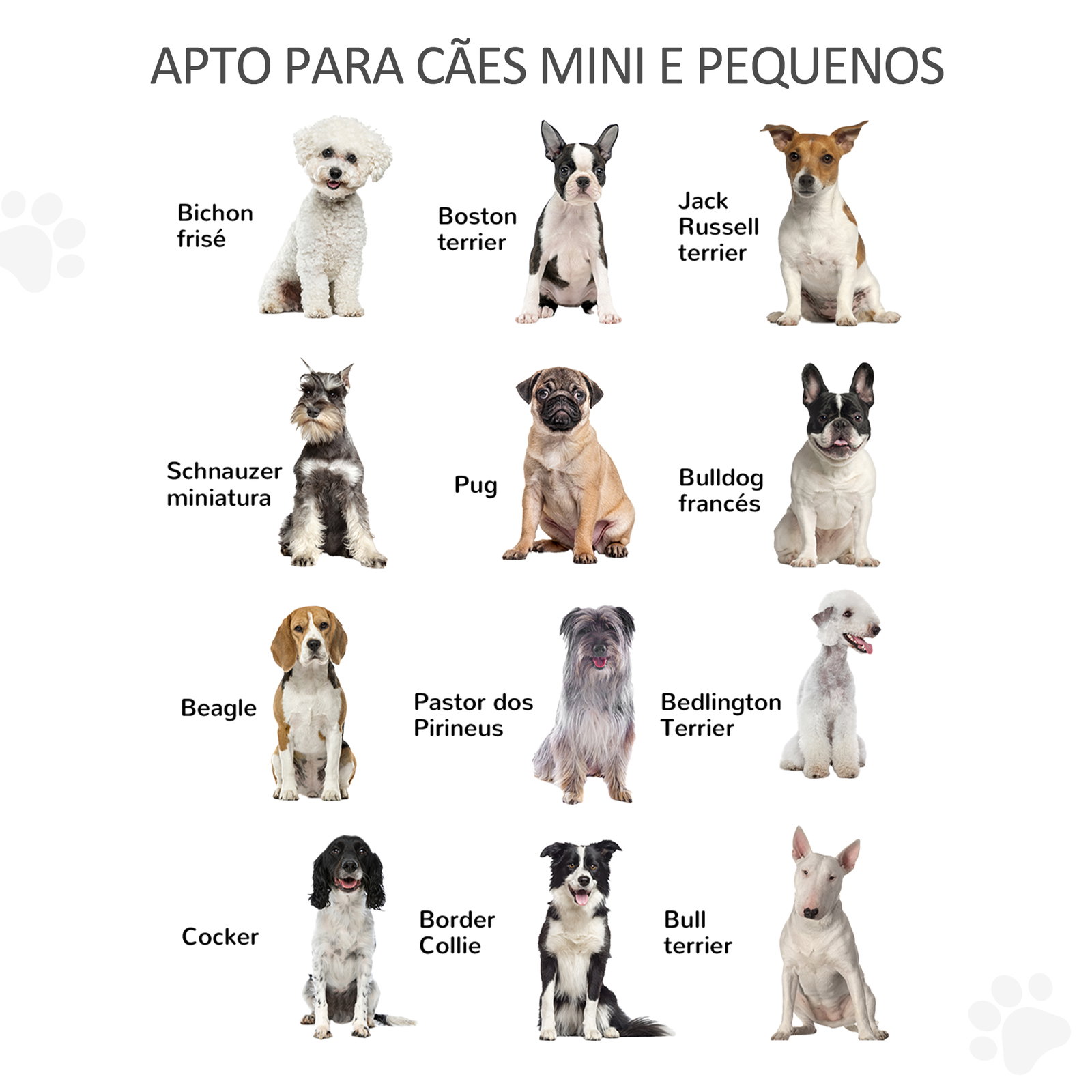 Barreira de segurança para cães de madeira dobrável para cães pequenos e médios com 6 painéis 432x36x70 cm madeira