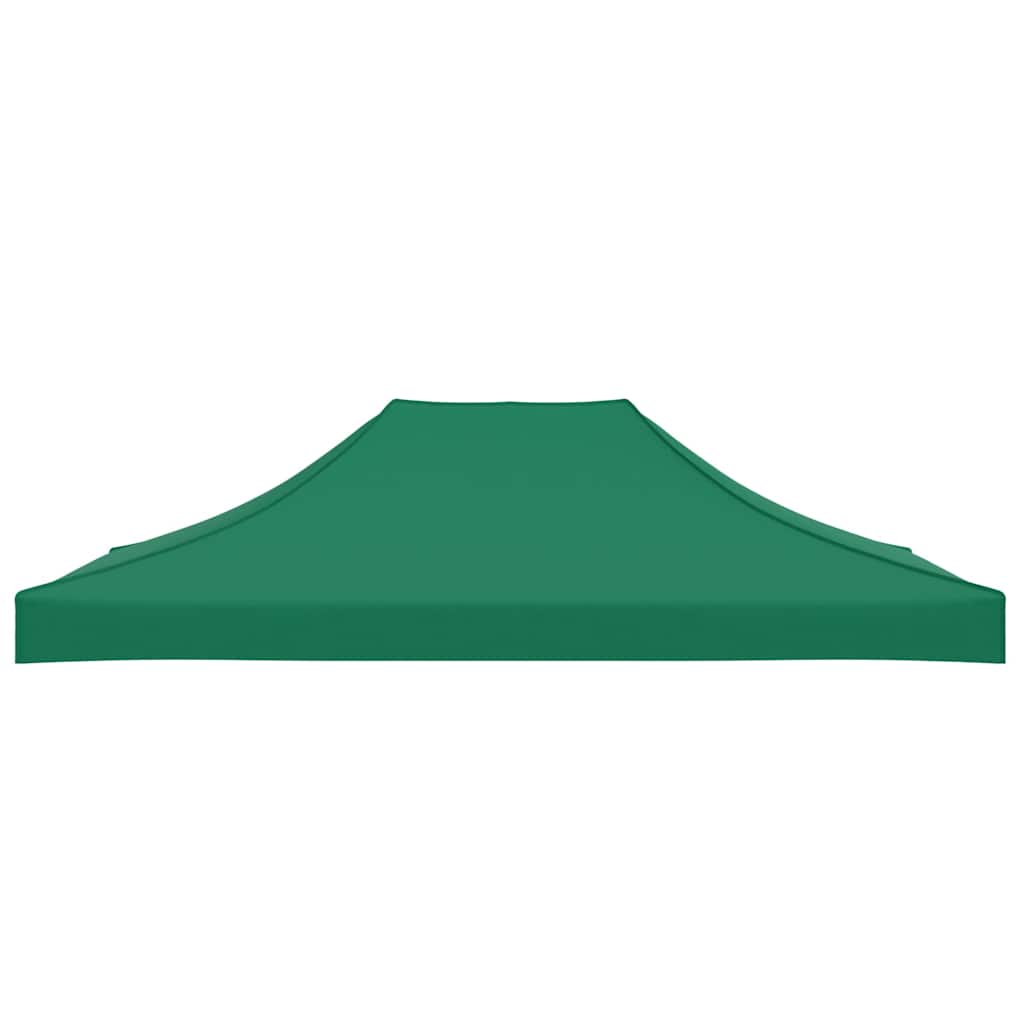 Teto para tenda de festas 4x3 m 270 g/m² verde
