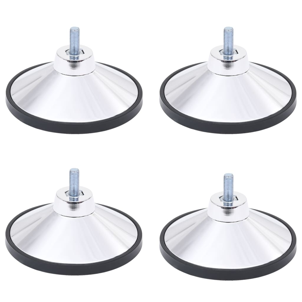 Pé de suporte para mesa de matraquilhos 4 pcs cromado m10