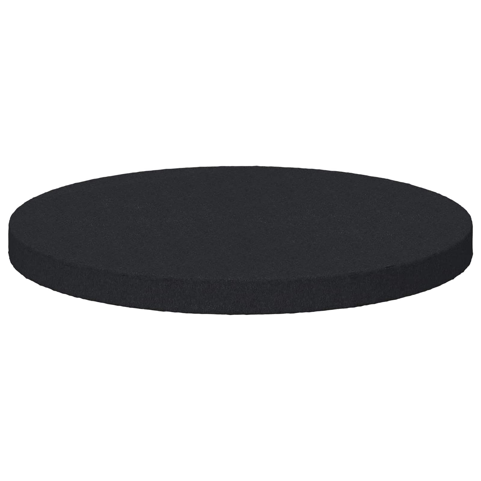 Pads para pés de móveis 2 unid. preto ø 30 x 2 mm eva