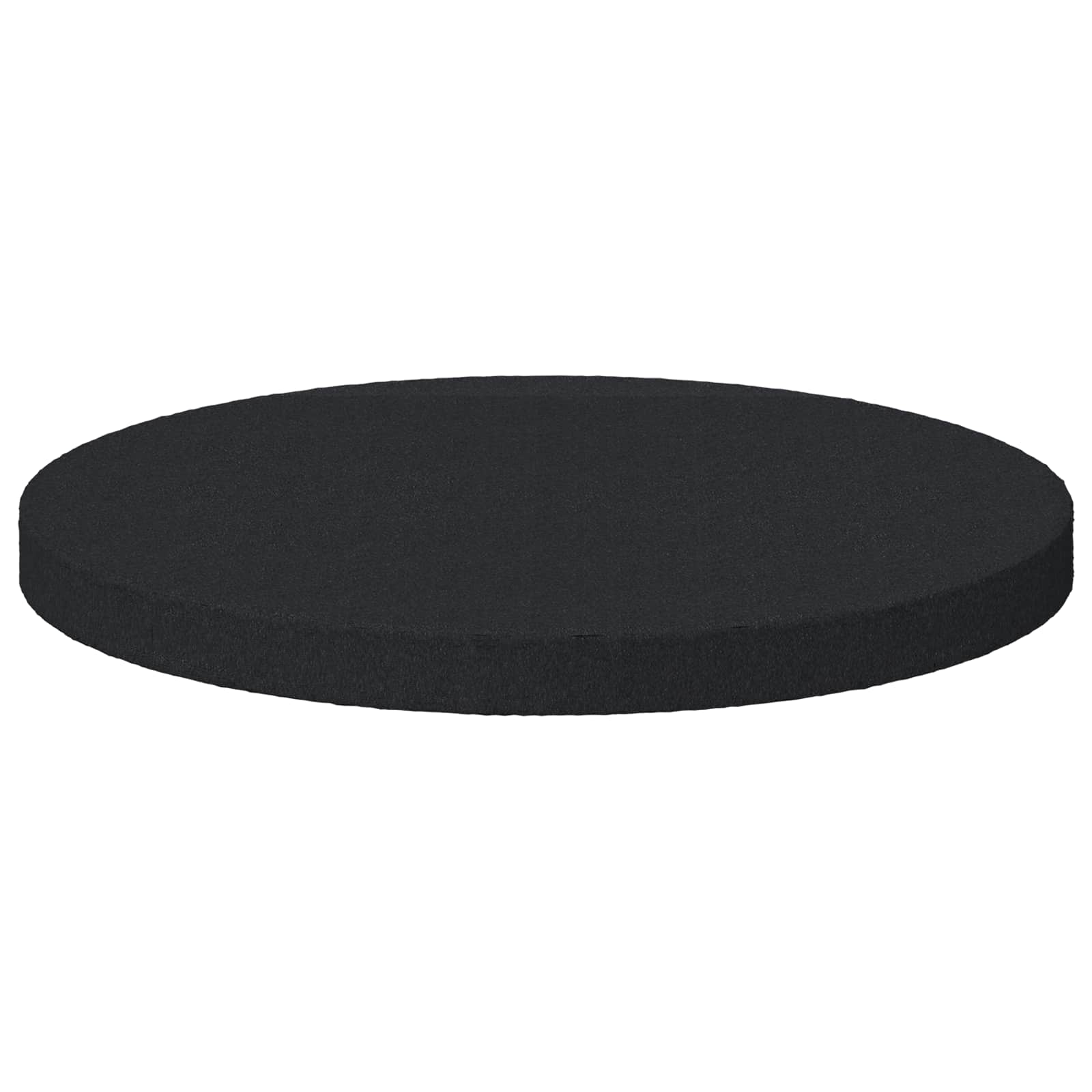 Pads para pés de móveis 2 unid. preto ø 30 x 2 mm eva
